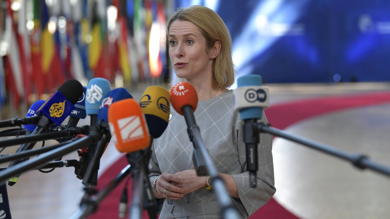Kallas: “Appoggio a Kiev nei fatti”