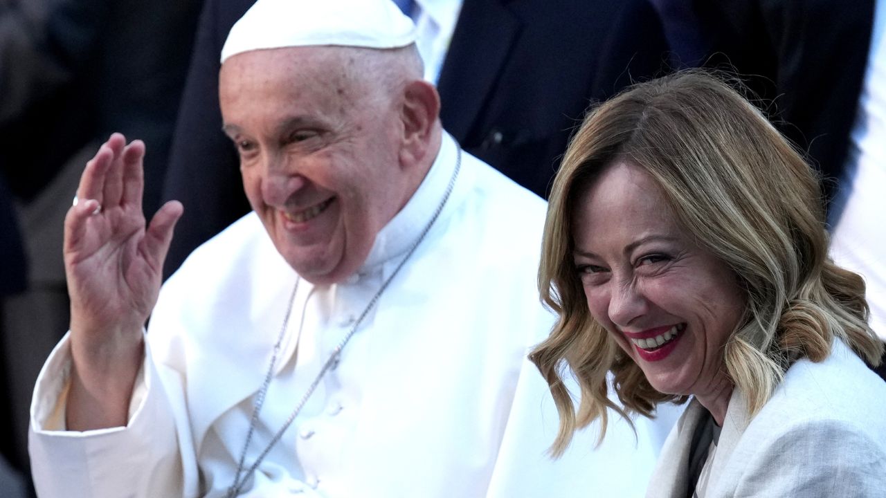 La voce commossa della Premier di Giorgia Meloni al Tg1