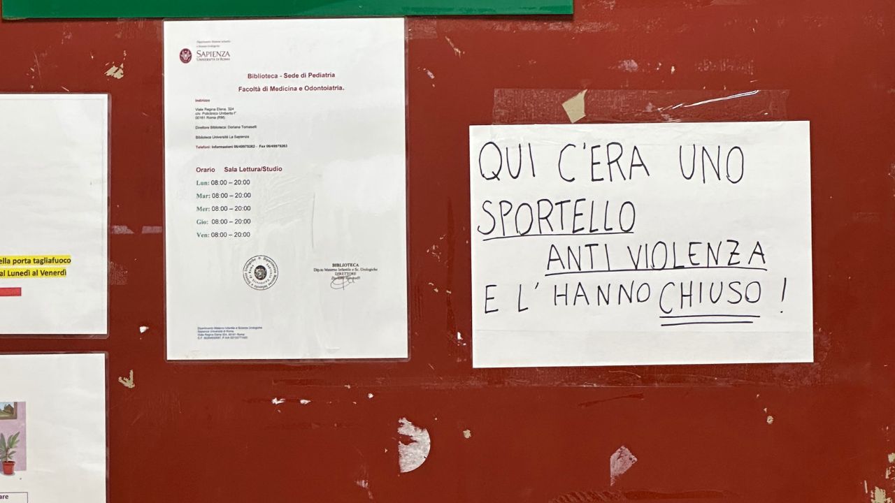 Policlinico Umberto I: chiude lo sportello antiviolenza “Codice Rosa”. Un segnale che sa di abbandono istituzionale