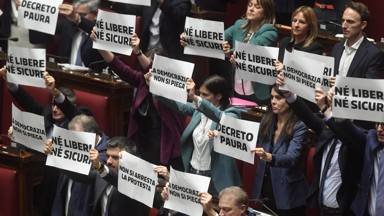 Sicurezza del potere: il Decreto che punisce il dissenso e l’umano