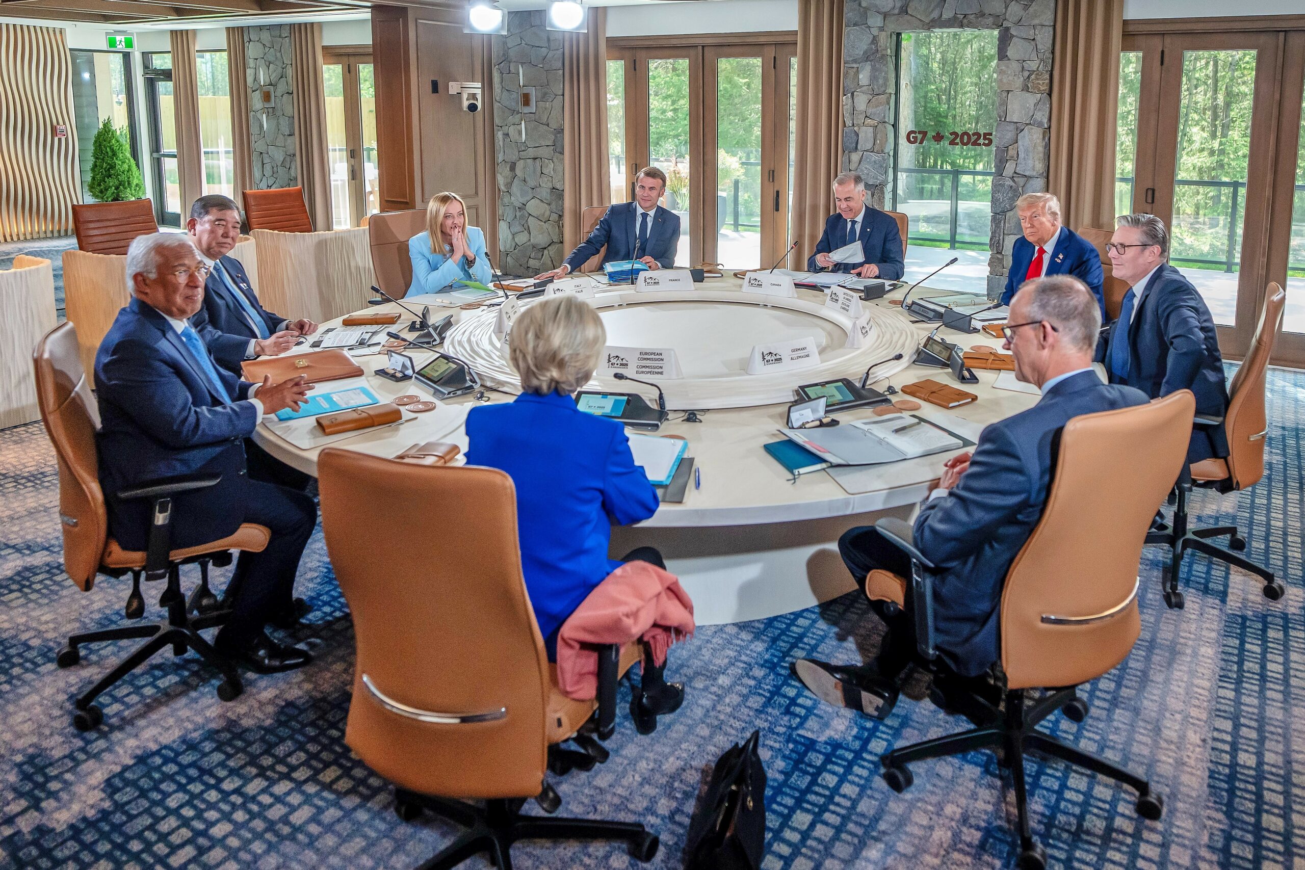 G7, i leader firmano dichiarazione su Medio Oriente: «Cessate il fuoco a Gaza, Iran mai potrà avere l’arma nucleare»