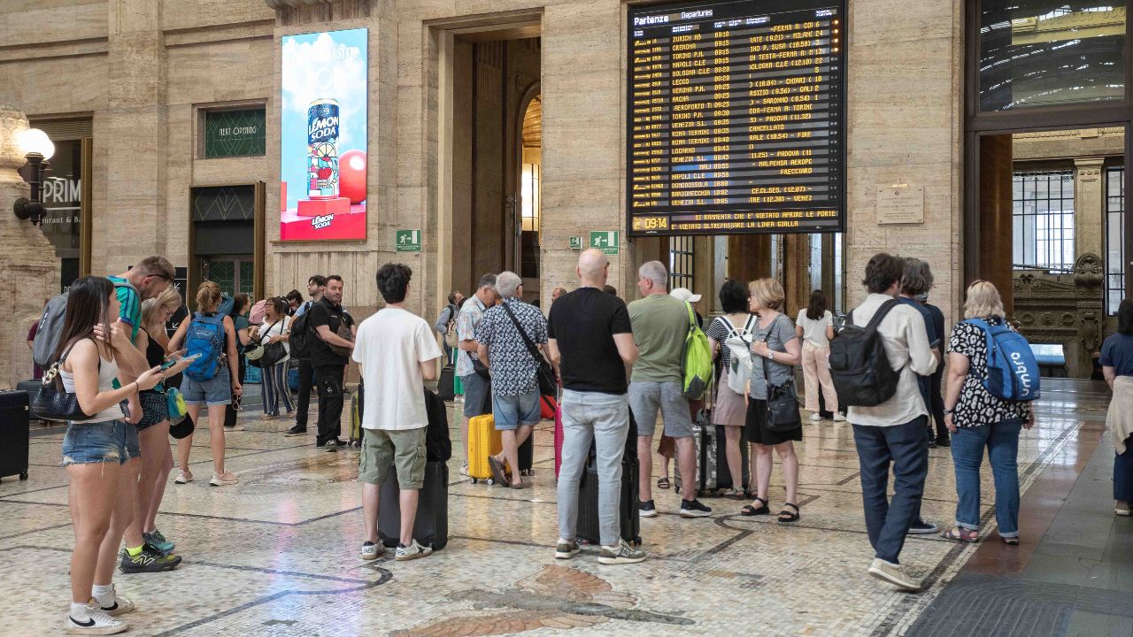 Sciopero treni 7-8 luglio: disagi su tutta la rete ferroviaria