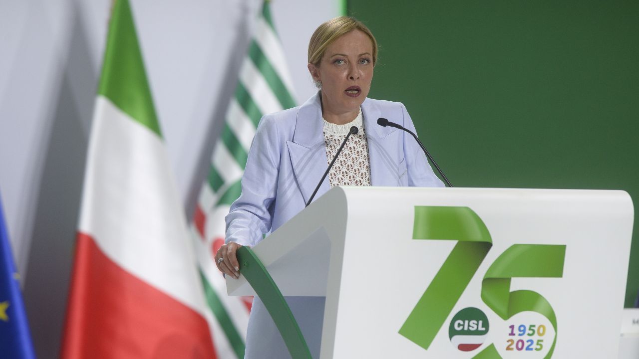 Congresso Cisl: Meloni fa il punto sui primi mille giorni del suo governo