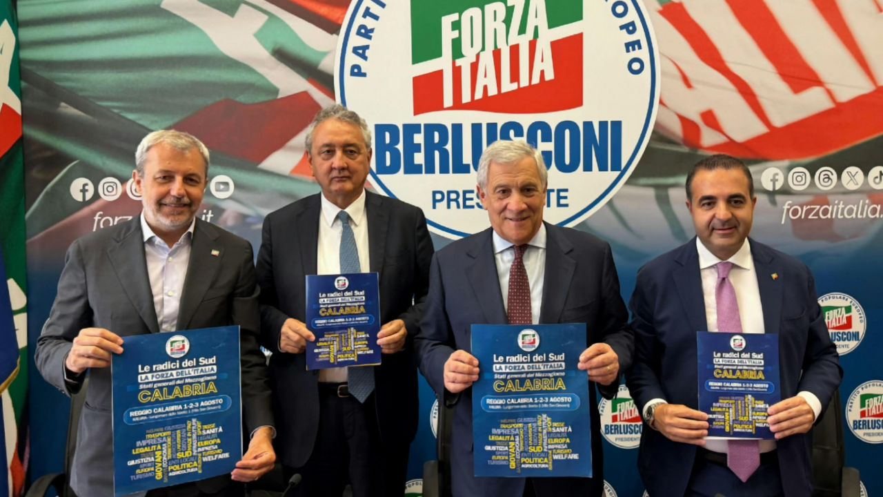 Stati Generali del Sud, Forza Italia riunisce il vertice a Reggio Calabria
