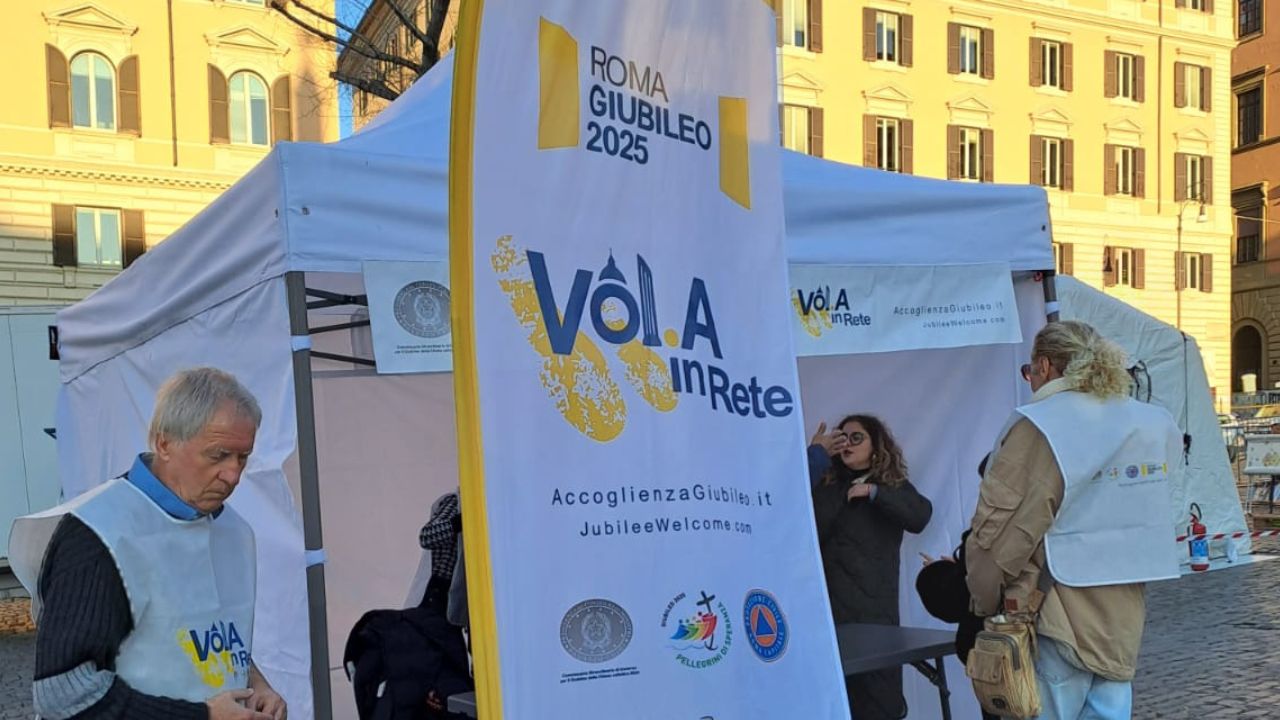 Volontari del progetto “Vol.A in rete” in campo per il Giubileo dei Giovani