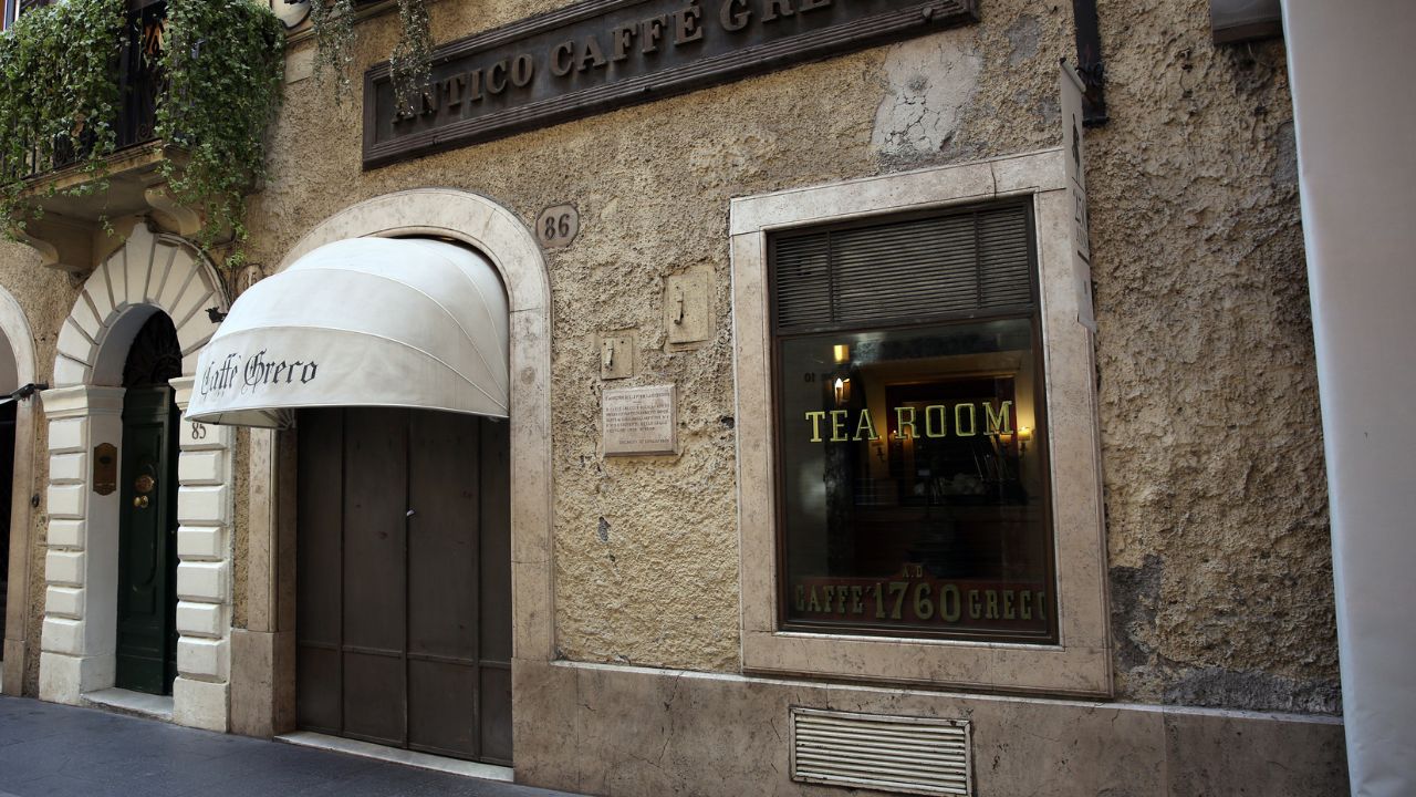 Antico Caffè Greco sfrattato: un pezzo di storia italiana verso la chiusura?