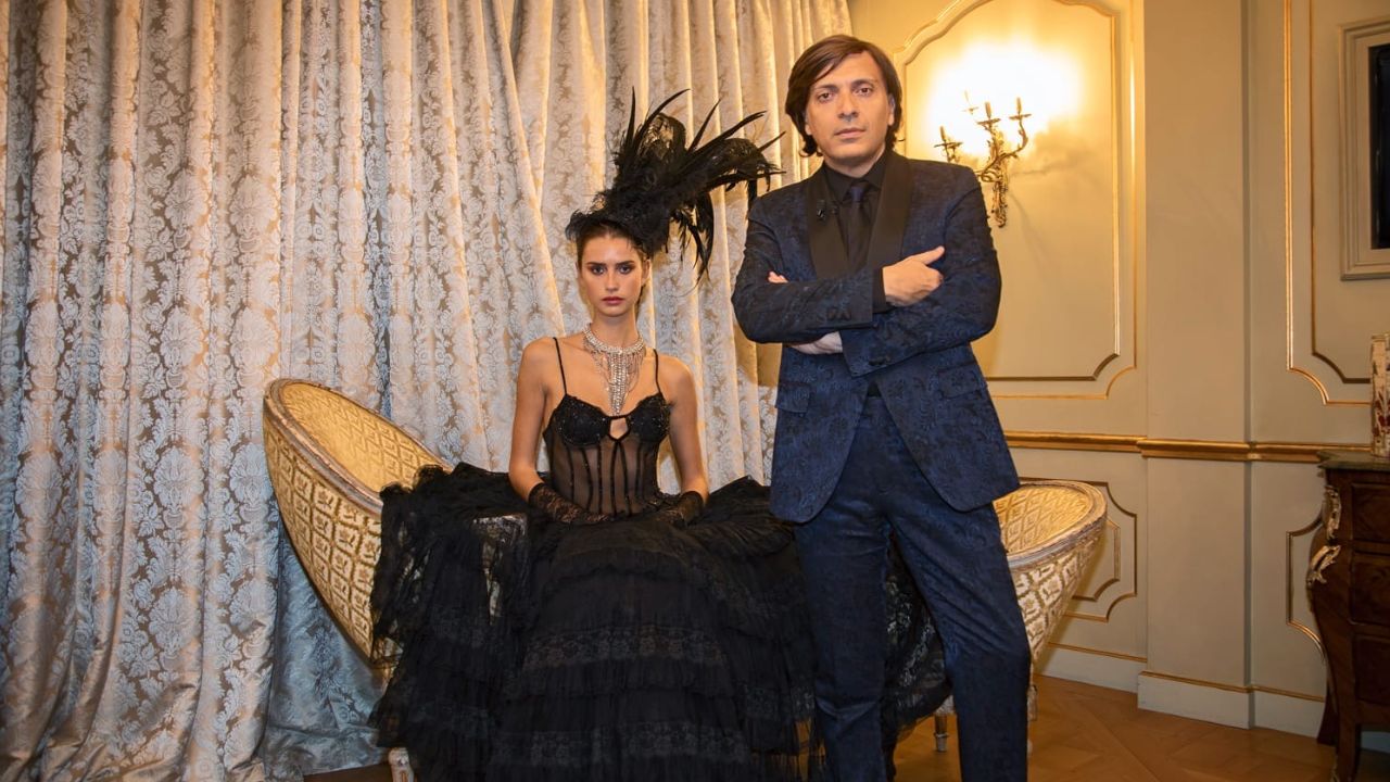 Anton Giulio Grande alla Milano Fashion Week con la collezione dedica a Frida Khalo