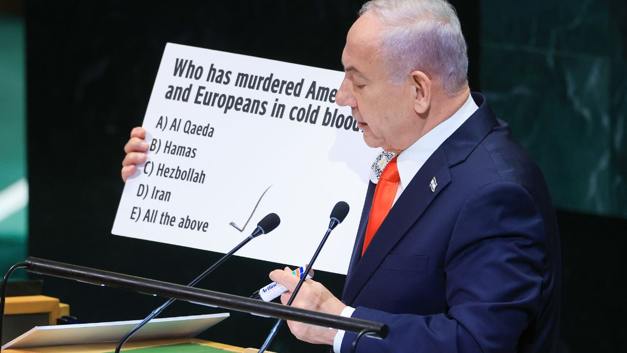Netanyahu contestato all’Onu: “Iran minaccia Usa e Israele”