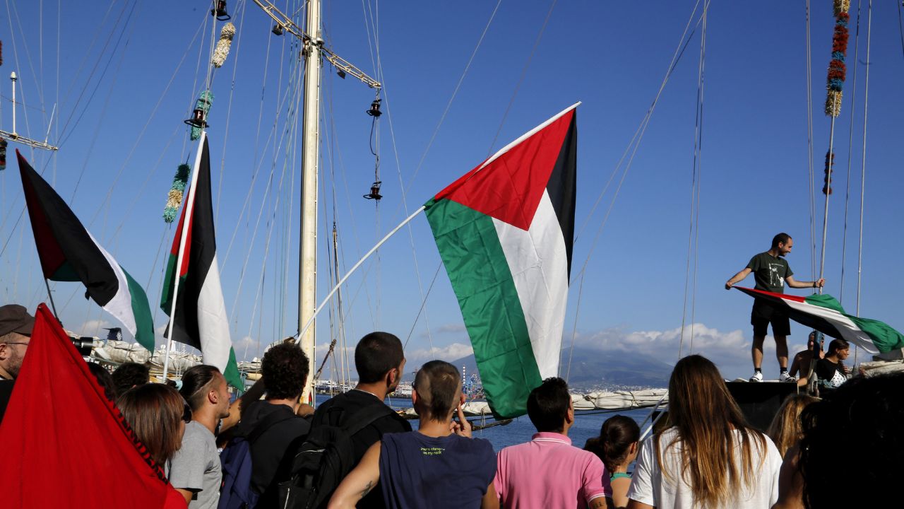 Gaza, partite da Augusta 18 navi con aiuti umanitari