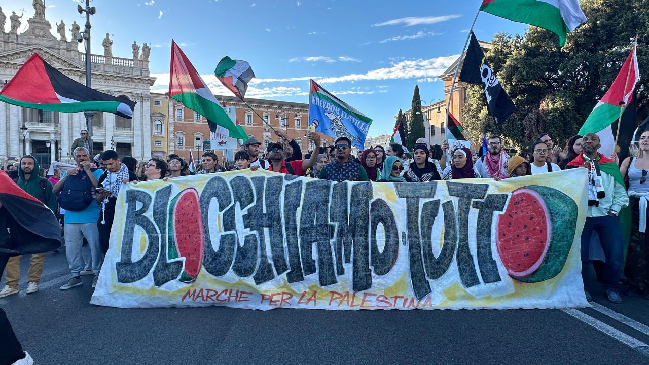 A Roma la nuova manifestazione per Gaza e Palestina