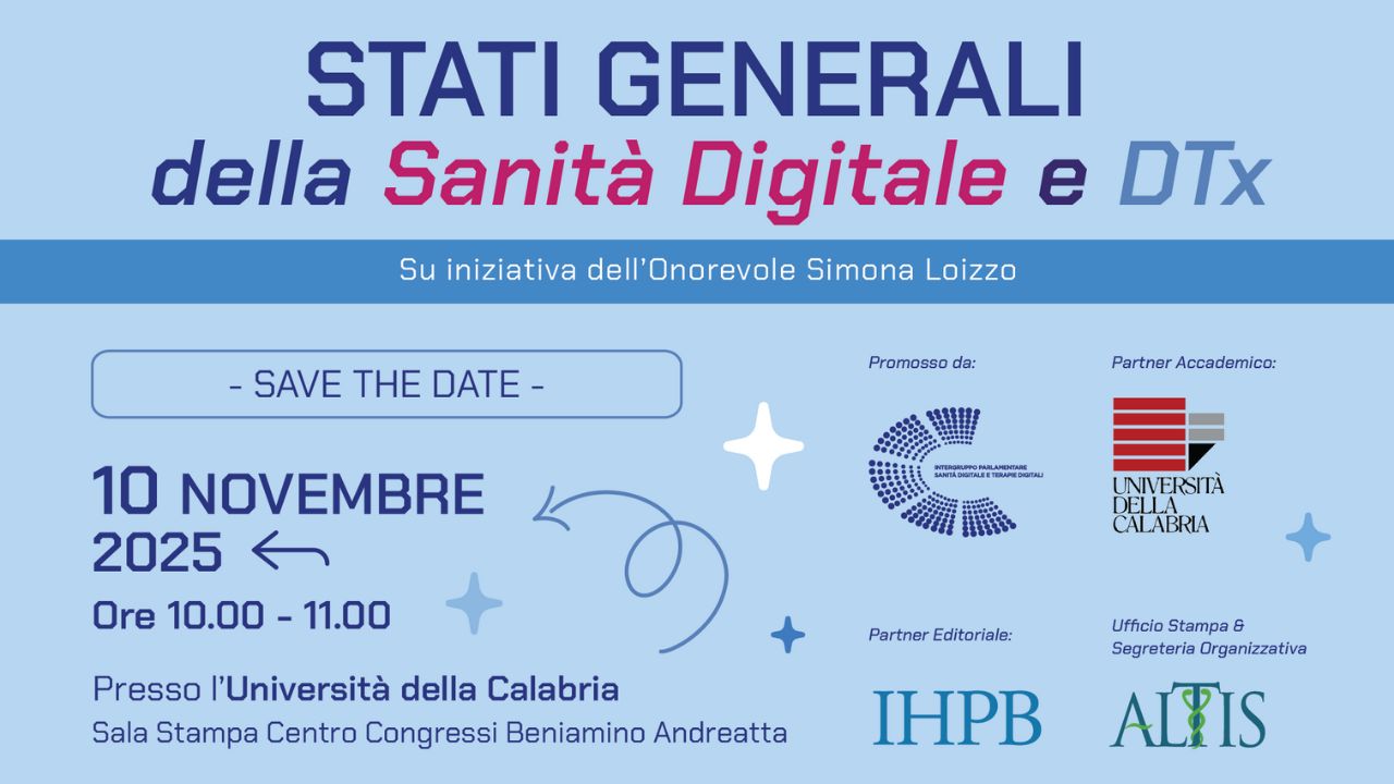 Sanità digitale, lunedì la conferenza stampa di presentazione degli Stati Generali alla Calabria