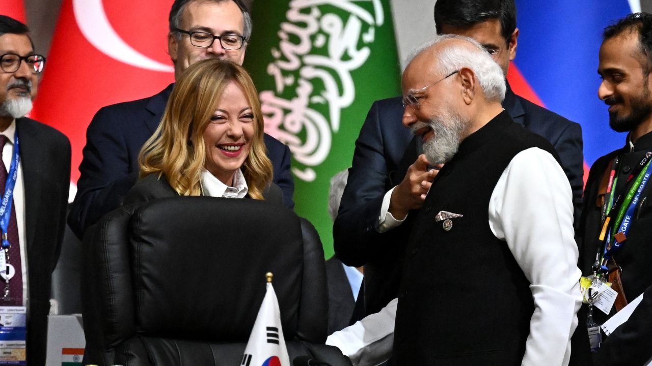 G20 a Johannesburg: Meloni incontra premier indiano Narendra Modi