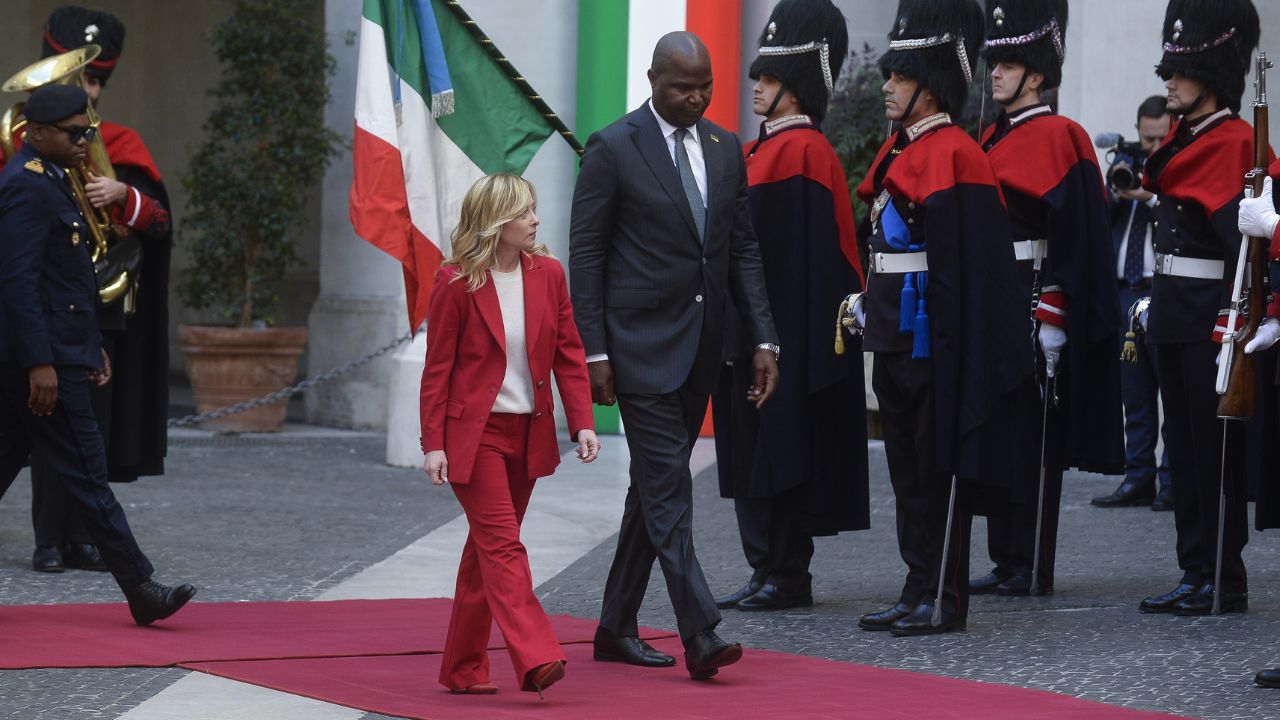 Meloni riceve il Presidente della Repubblica del Mozambico, Daniel Francisco Chapo