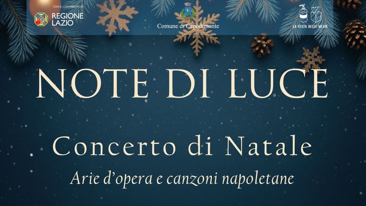 Capodimonte, ecco il concerto di Natale: con “Note di luce” tra arie d’opera e canzoni napoletane