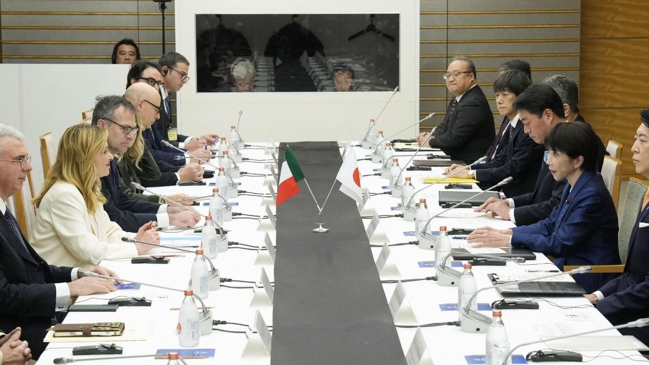 Italia-Giappone, Meloni incontra i vertici delle grandi aziende nipponiche: focus su investimenti e cooperazione industriale