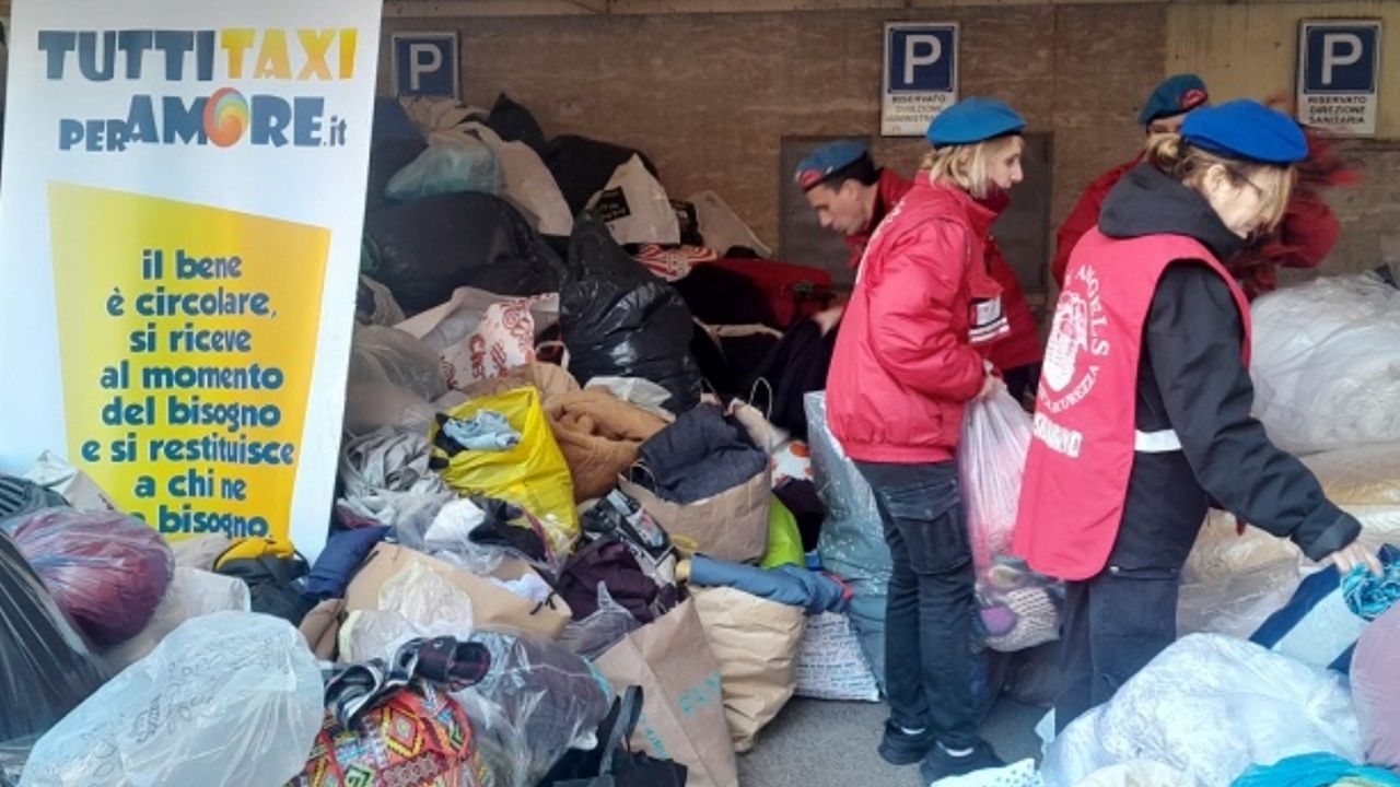 Roma, “Amici fragili”: raccolti 42 quintali di beni grazie alla rete solidale dei tassisti