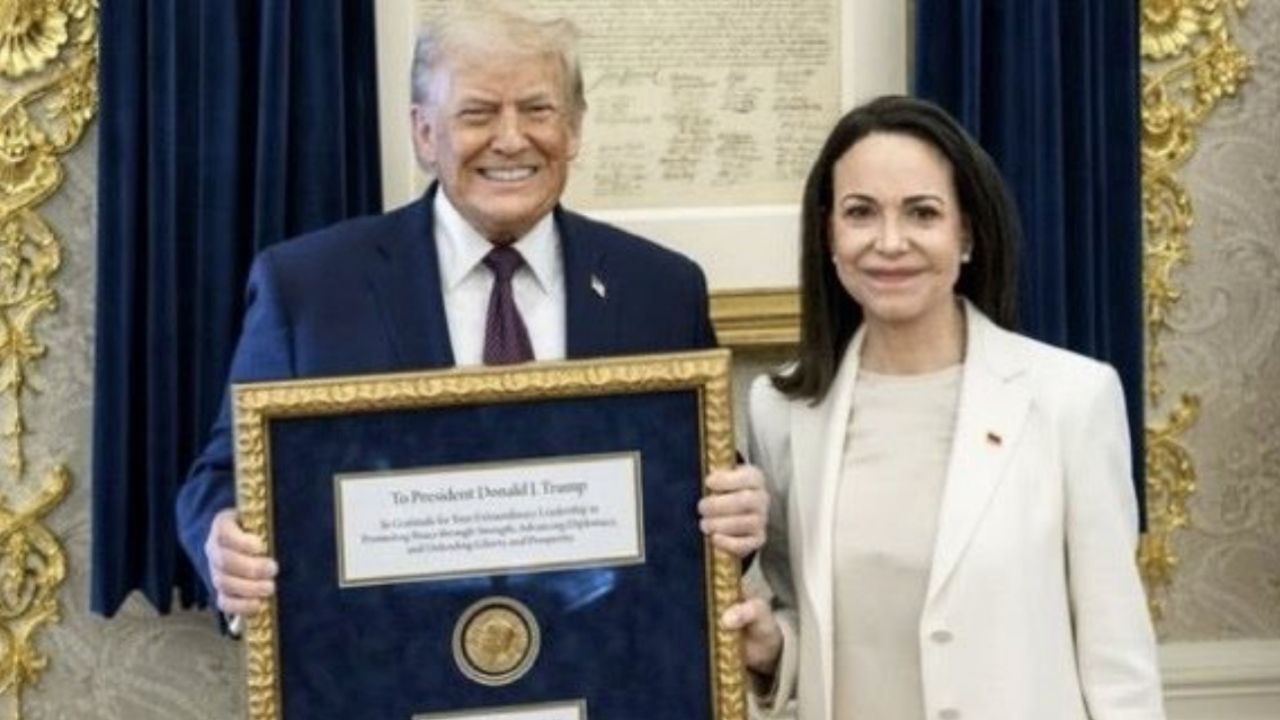 Trump alla fine si prende il Nobel dalla Machado: “Per me è un grande onore”