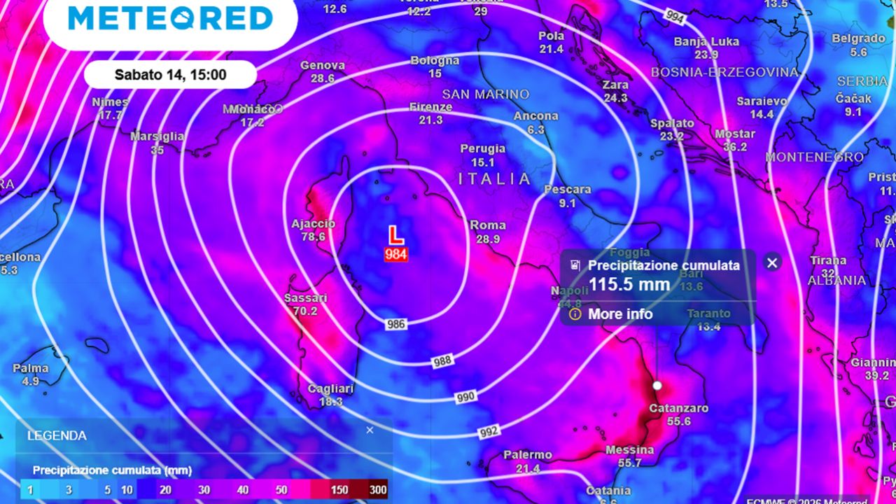 Ciclone di San Valentino: brusco cambio del tempo in Italia