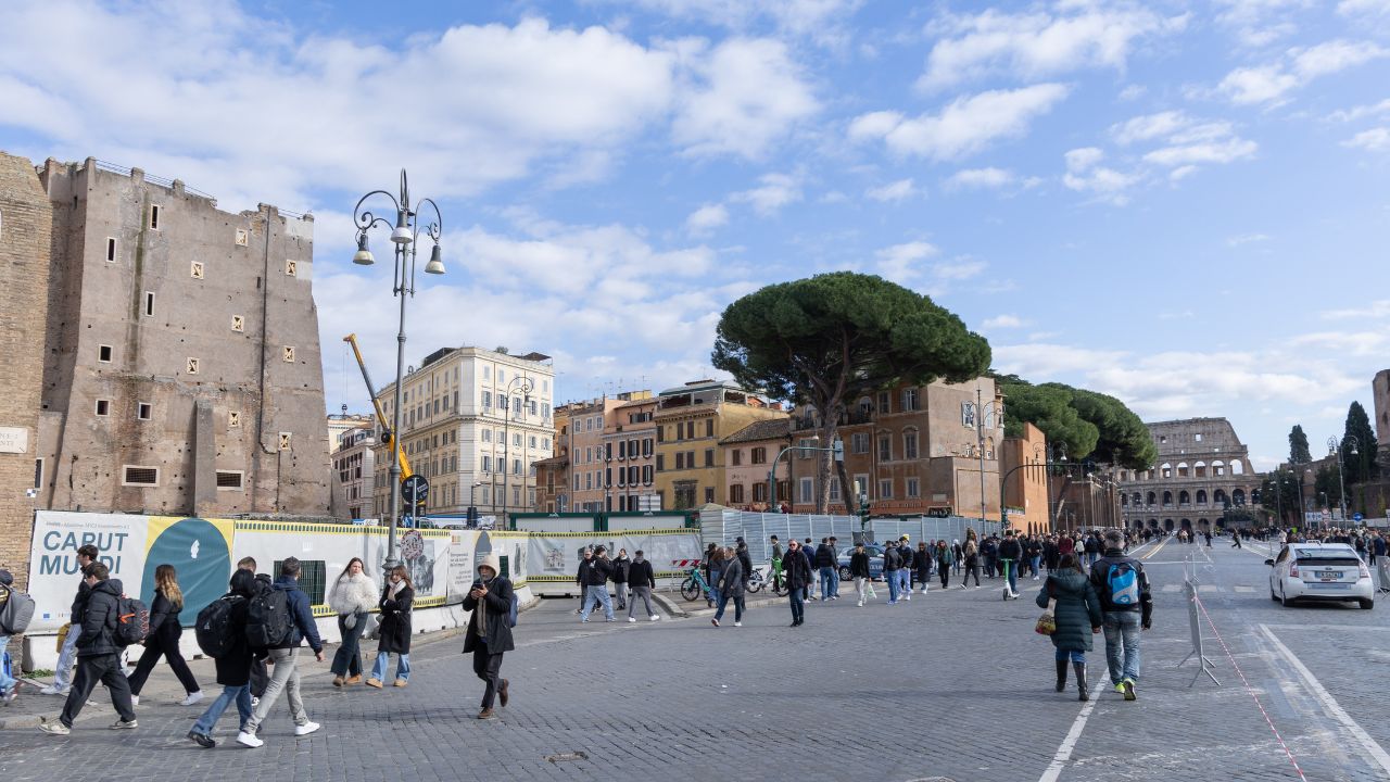 Fori Imperiali, a Roma ancora motoseghe in azione: 12 pini a rischio saranno abbattuti