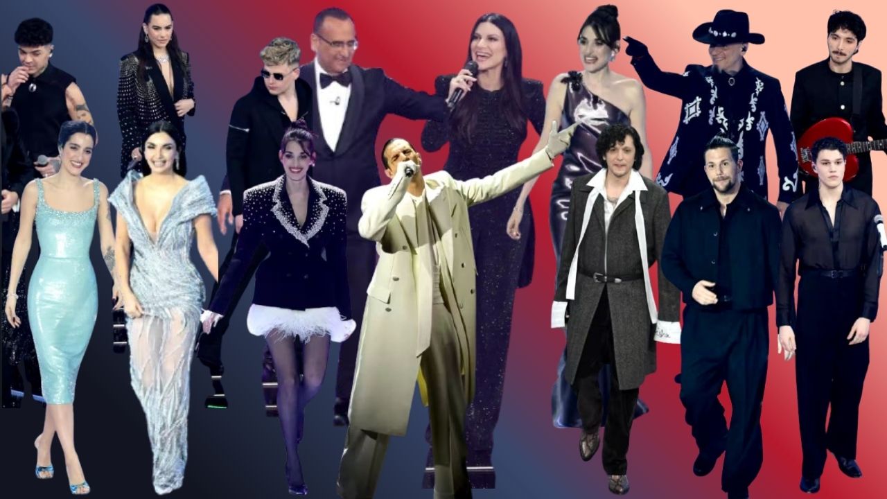 All’Ariston trionfa il nero (e la noia?): gli outfit della seconda serata di Sanremo 76