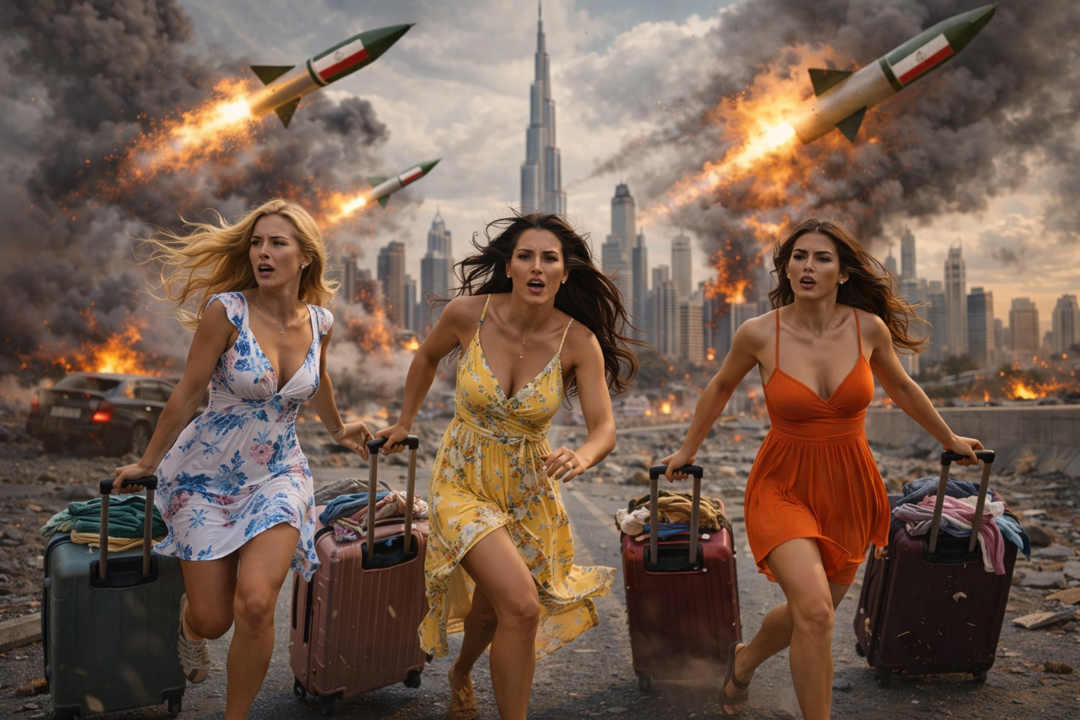 Dubai non è più il luna park degli influencer e delle stelline di Onlyfans: dai grattacieli di lusso alla fuga, ora il paradiso delle star scappa dalla guerra