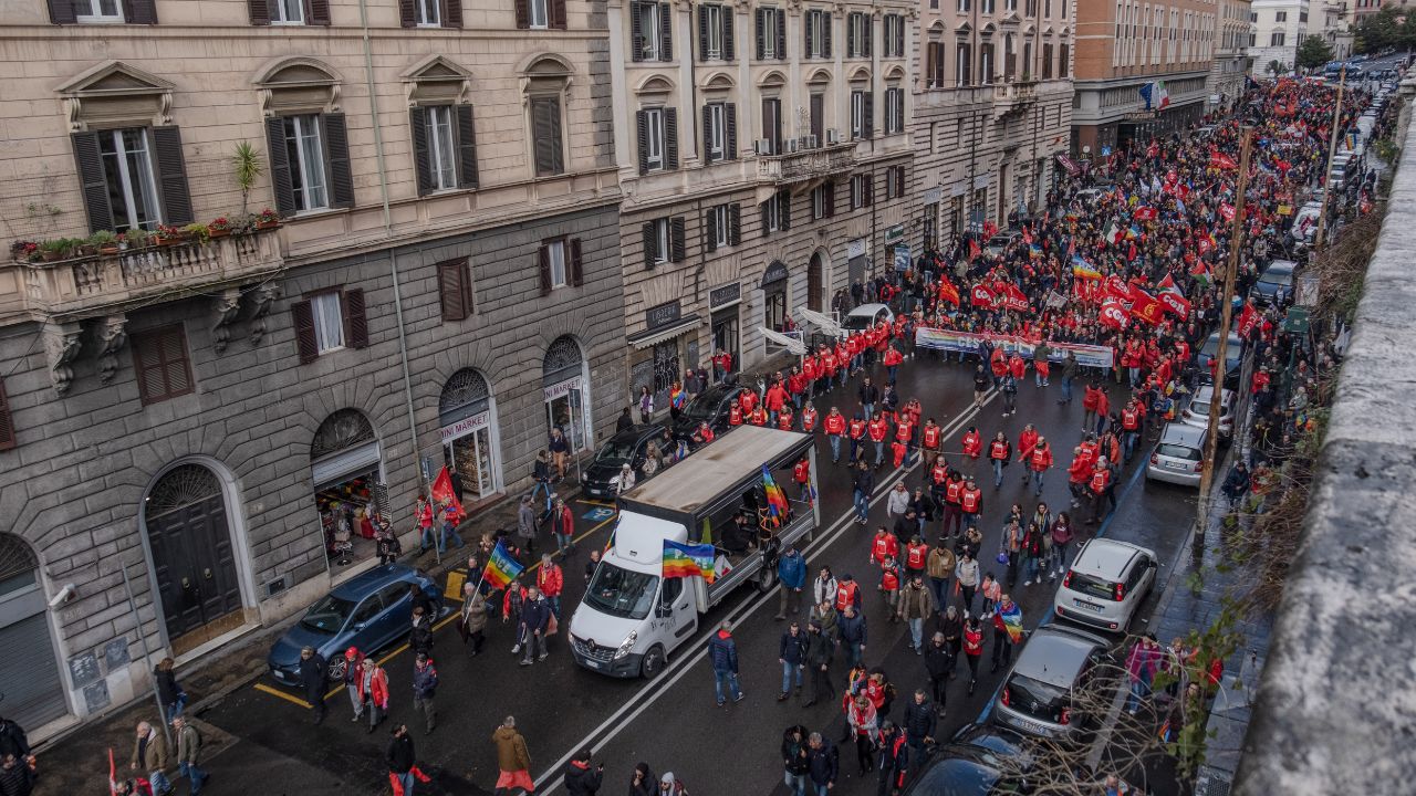 Roma blindata per il corteo “No Kings”: 15mila in piazza e allerta massima per il rischio infiltrazioni