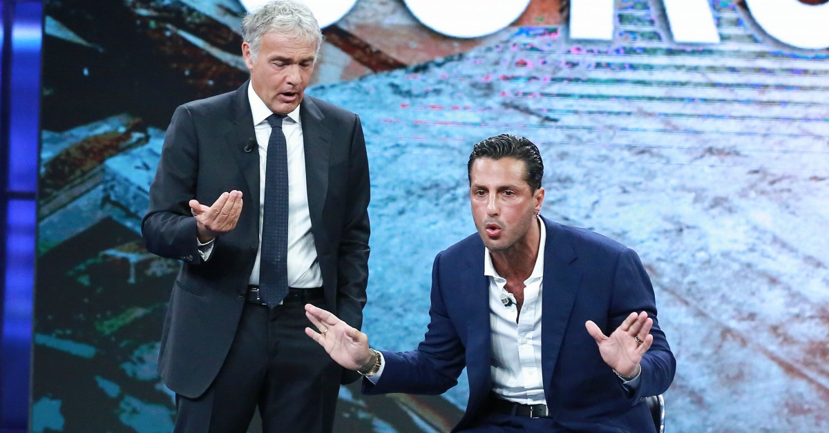 Giletti e Corona, un rapporto televisivo che finisce sempre nei guai: il contratto Rai ora è appeso a un filo