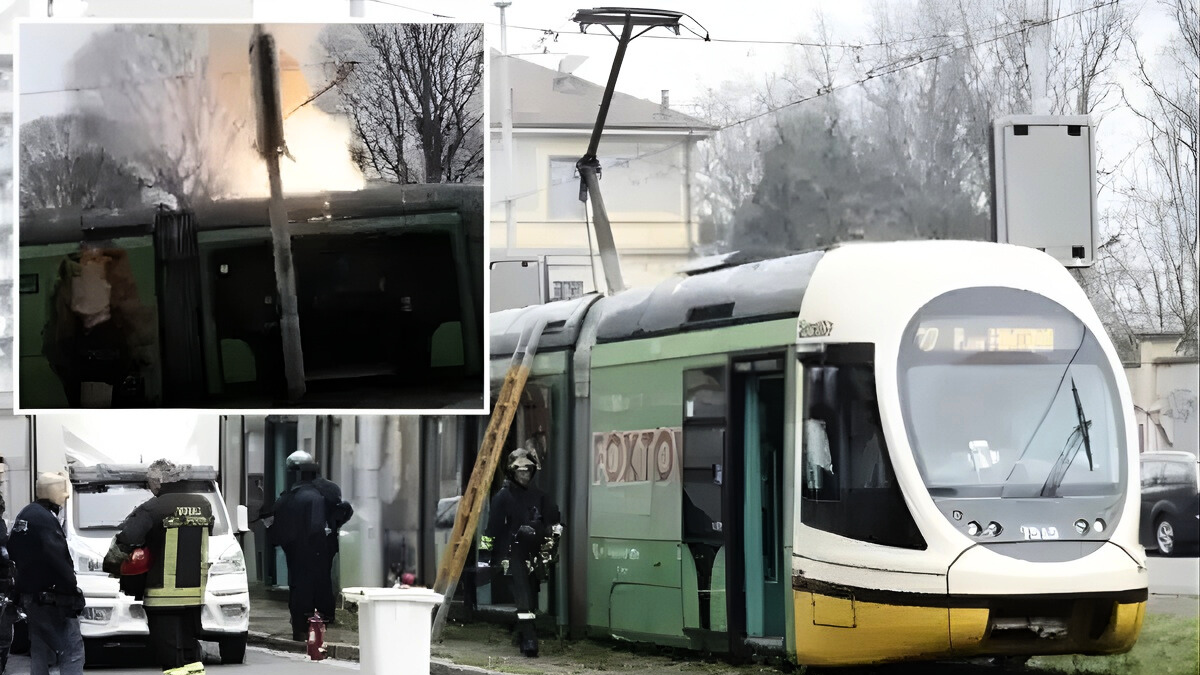 Prendere il tram a Milano è diventato uno sport estremo: un mezzo prende fuoco con i passeggeri a bordo. Quarto incidente grave in un mese