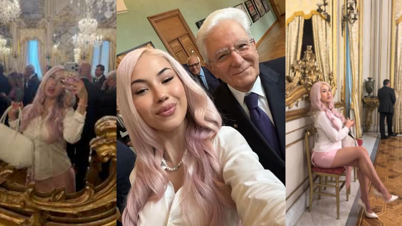 Anna Pepe al Quirinale con Mattarella, il selfie diventa virale: “Mr President” e il look da vera baddie al Colle