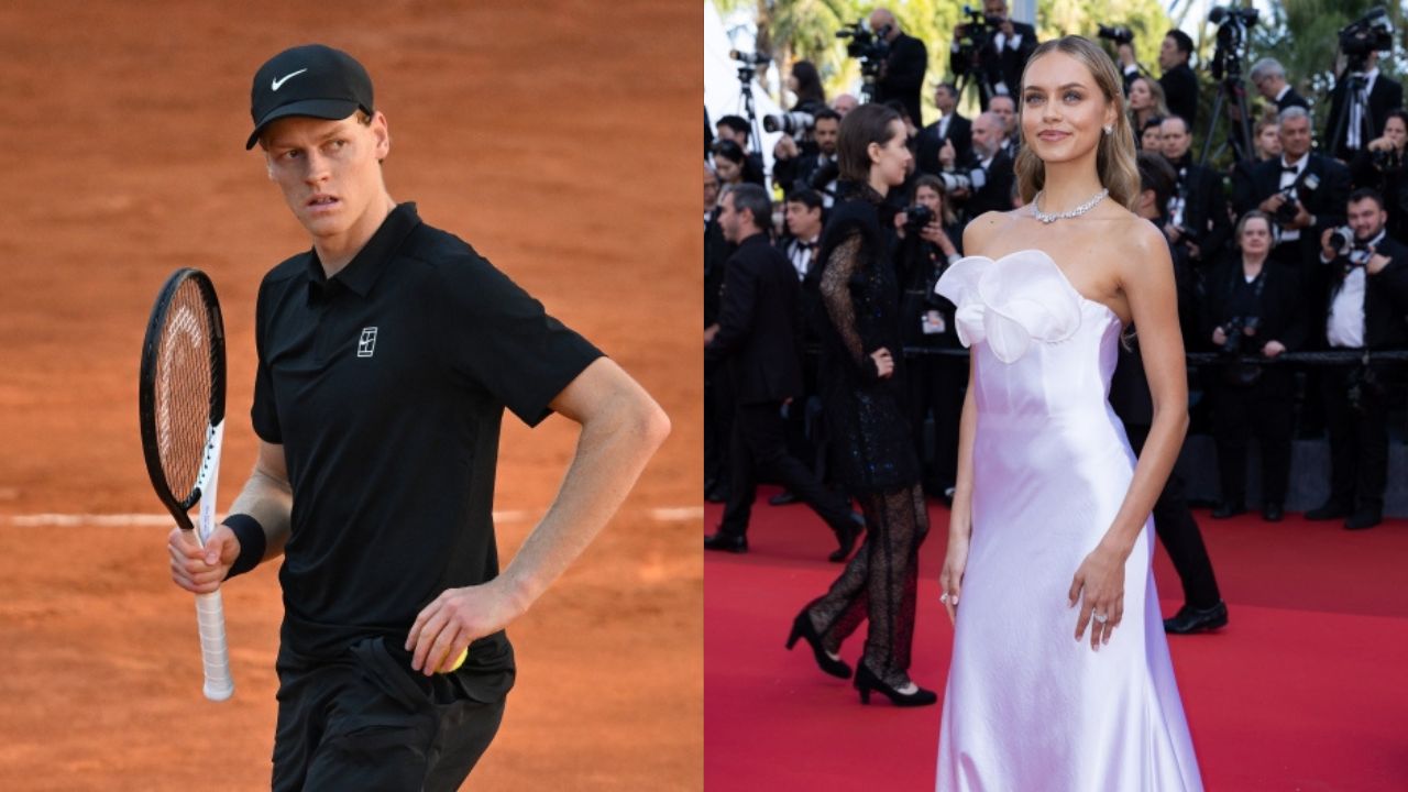 Laila Hasanovic incanta Cannes in “total white”: la fidanzata di Sinner brilla sul red carpet di Almodóvar