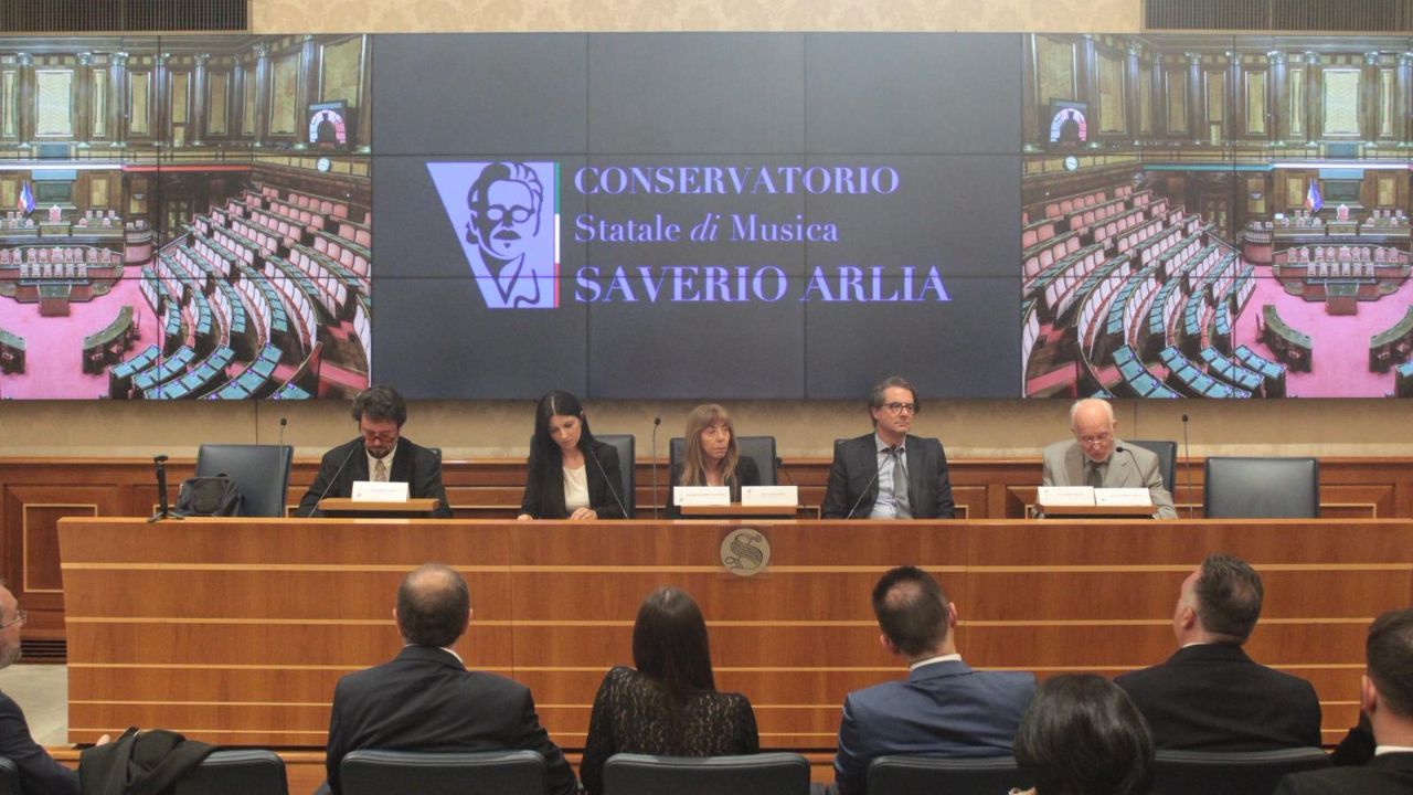 Presentato in Senato il progetto MUSAE, protagonista il Conservatorio “Saverio Arlia”