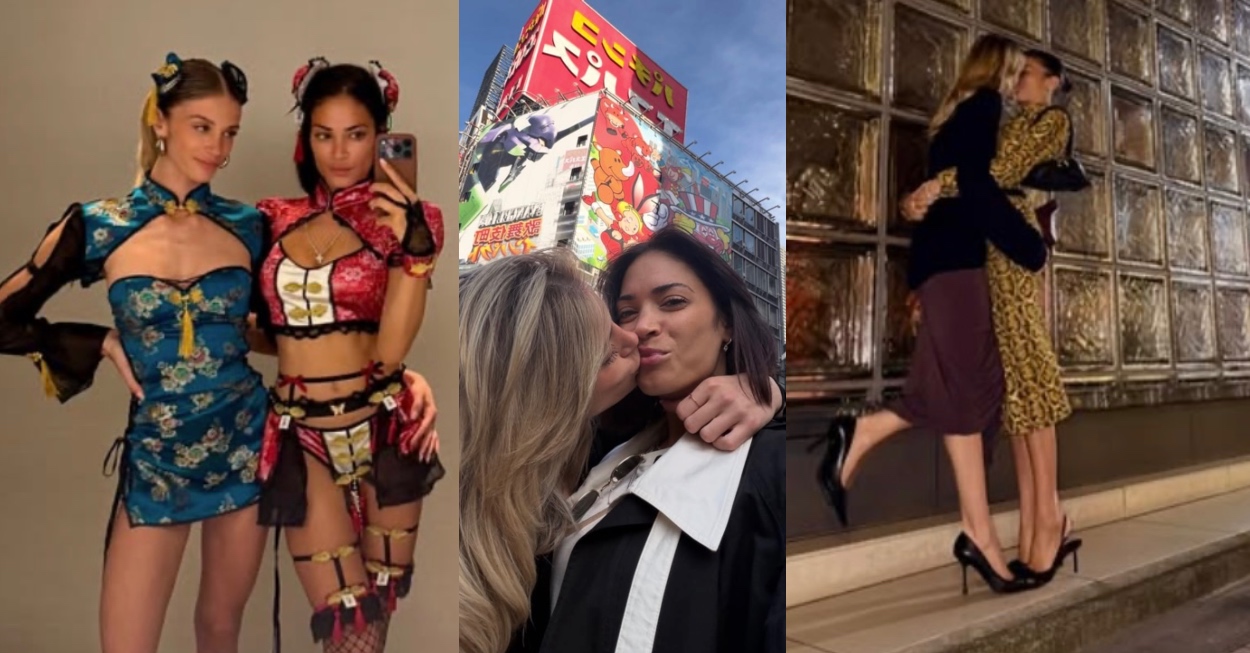 Elodie e il bacio con Franceska in Giappone: la cantante sorprende tutti e sui social compare  la foto galeotta