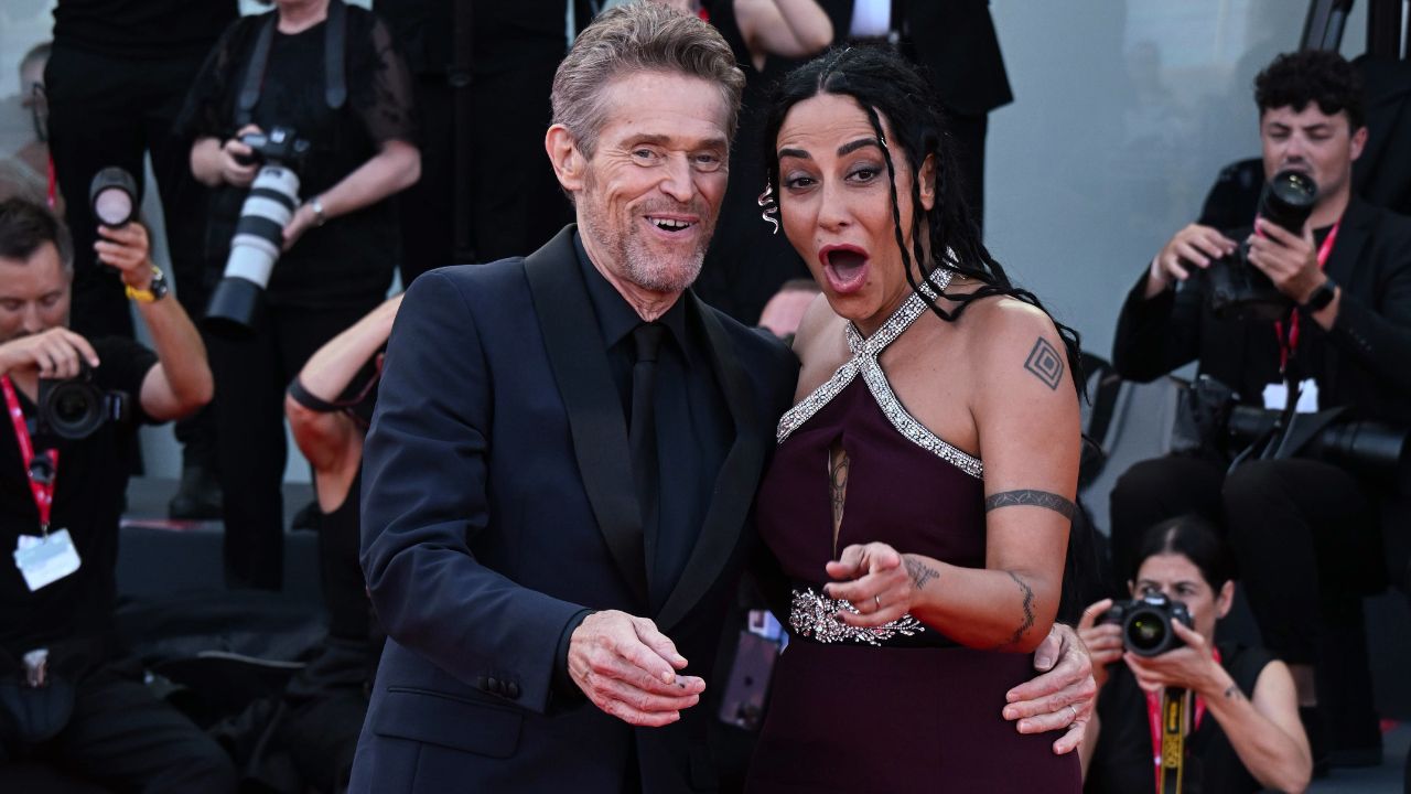 Willem Dafoe e la moglie Giada Colagrande