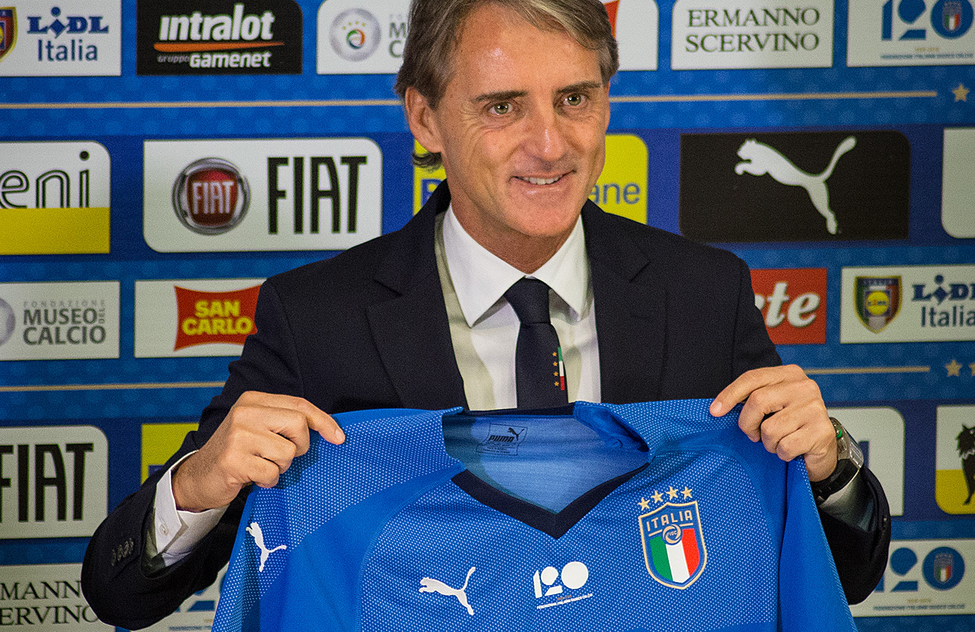 E’ Roberto Mancini il nuovo commissario tecnico della Nazionale di calcio