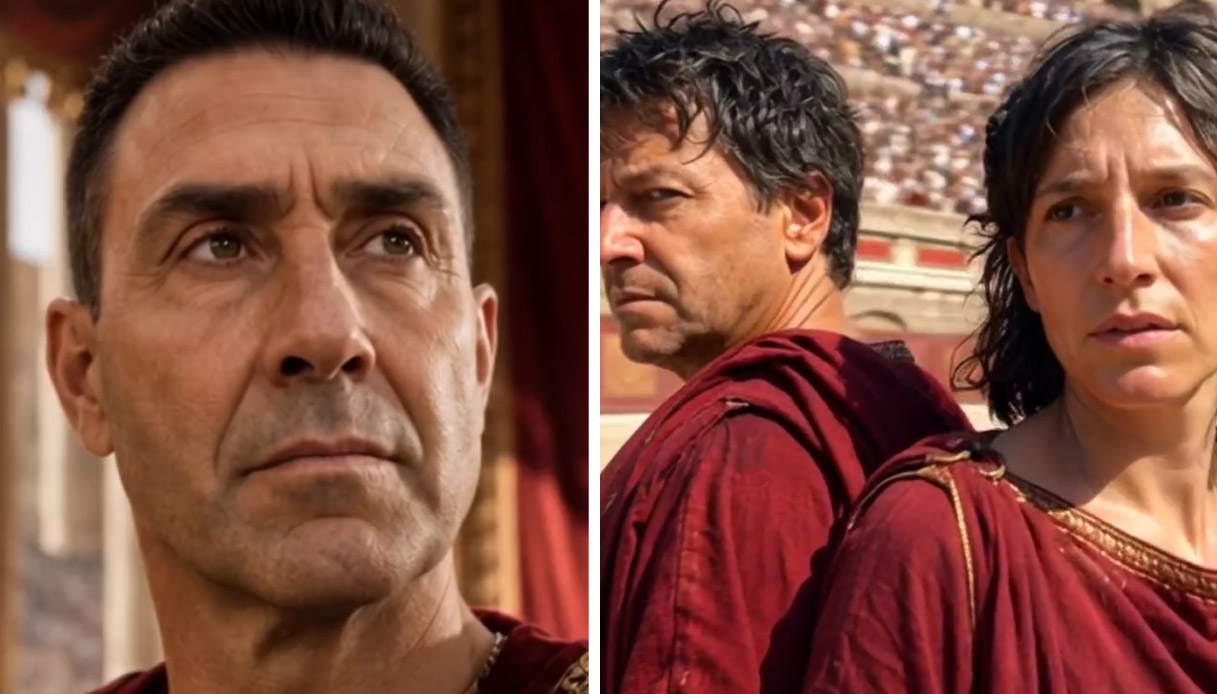 Vannacci centurione riceve da Meloni il fascio littorio, Schlein e Conte prigionieri, Salvini traditore: i video che copiano Trump