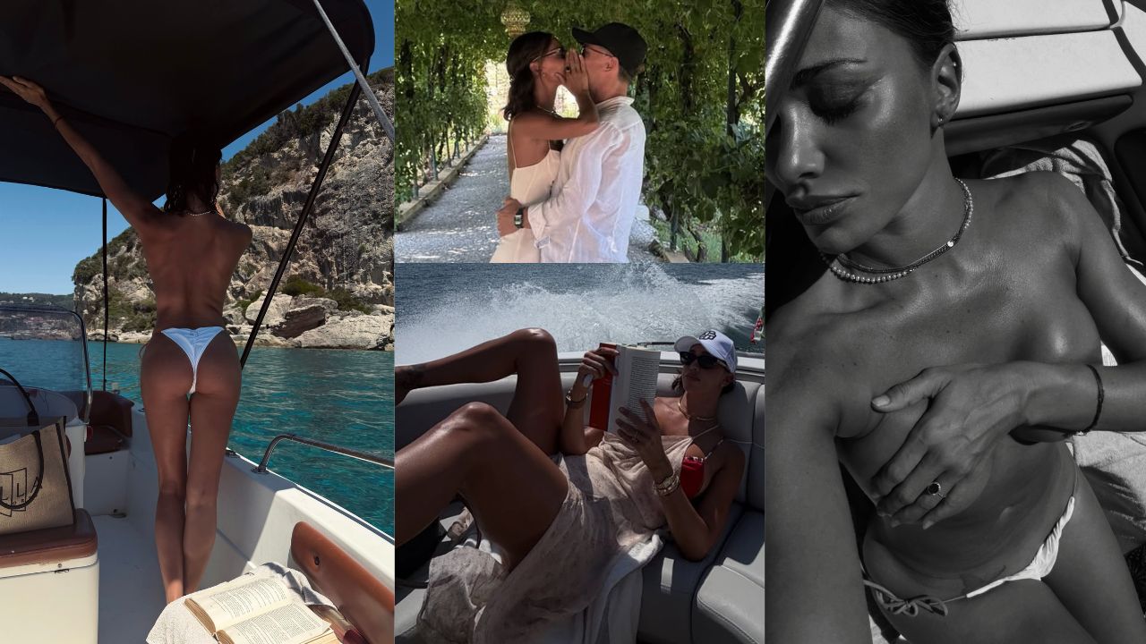 Belen Rodriguez, l’estate più bollente: Ferragosto senza Gaetano, la notte con Simone, le liti e ora si rifugia nella meditazione