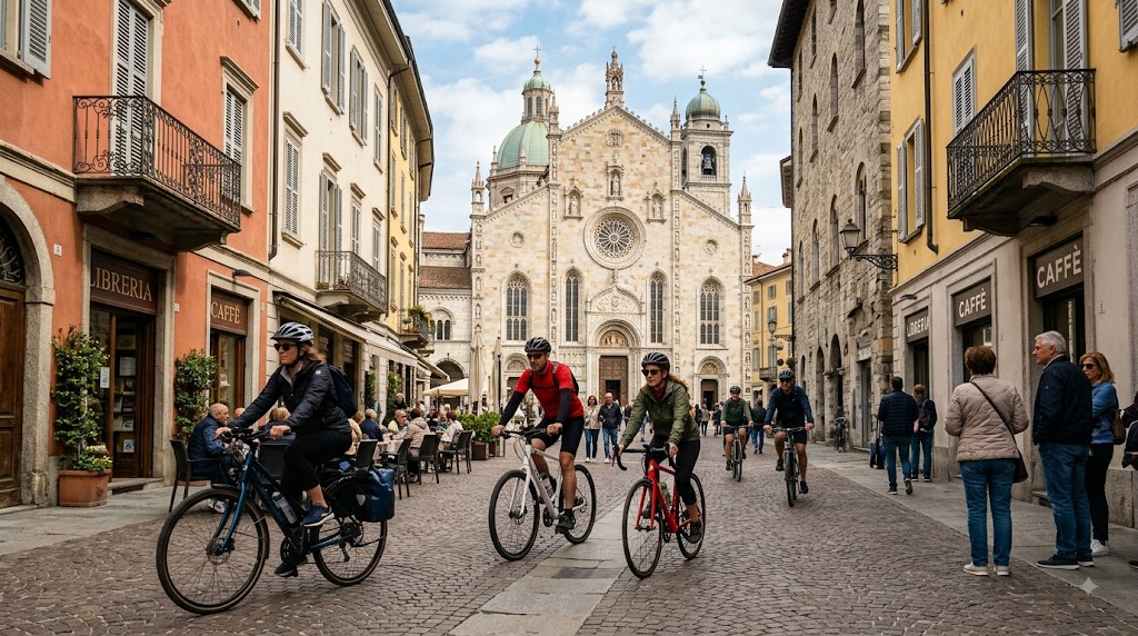 Como, niente bici nel centro storico: la svolta del sindaco investito a luglio