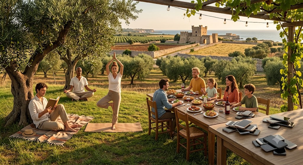 In Puglia spopolano le “vacanze detox” per disconnettersi dallo smartphone
