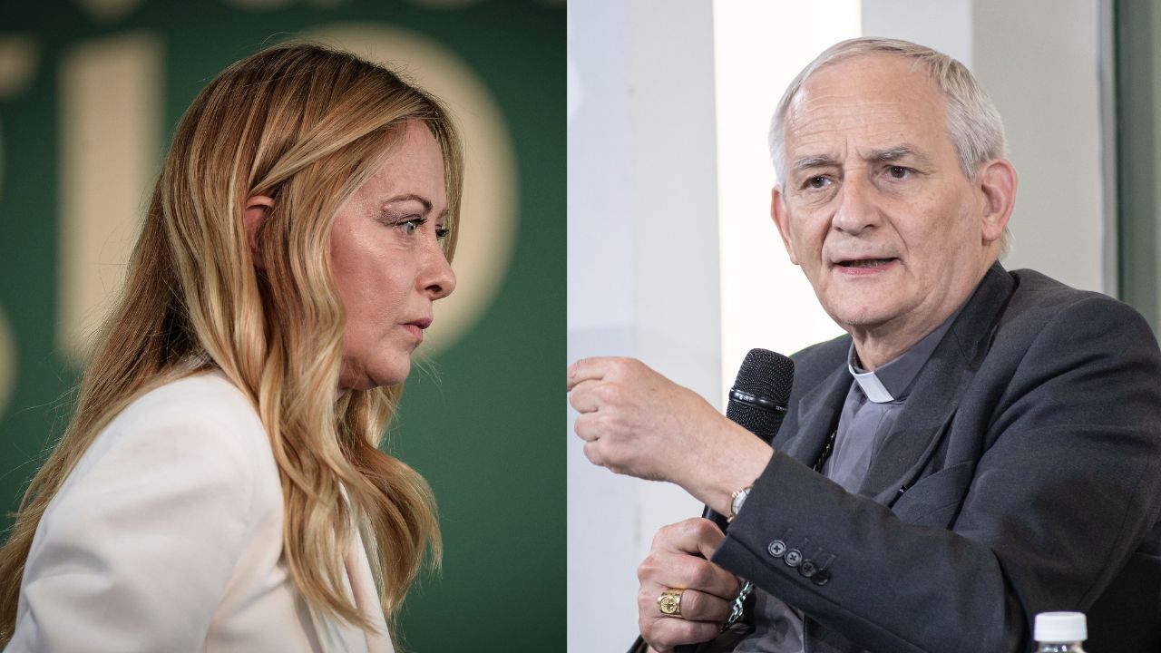 Meloni vuole il tetto agli stranieri a scuola, la Cei risponde: «Nessuno si senta escluso». Zuppi smonta la linea del governo