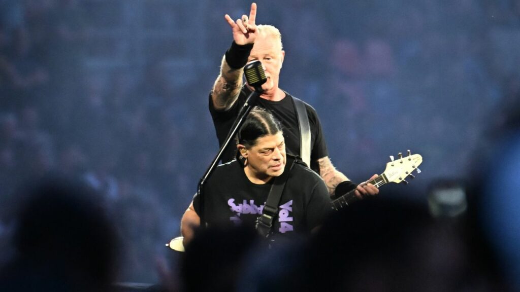 James Hetfield e Robert Trujillo