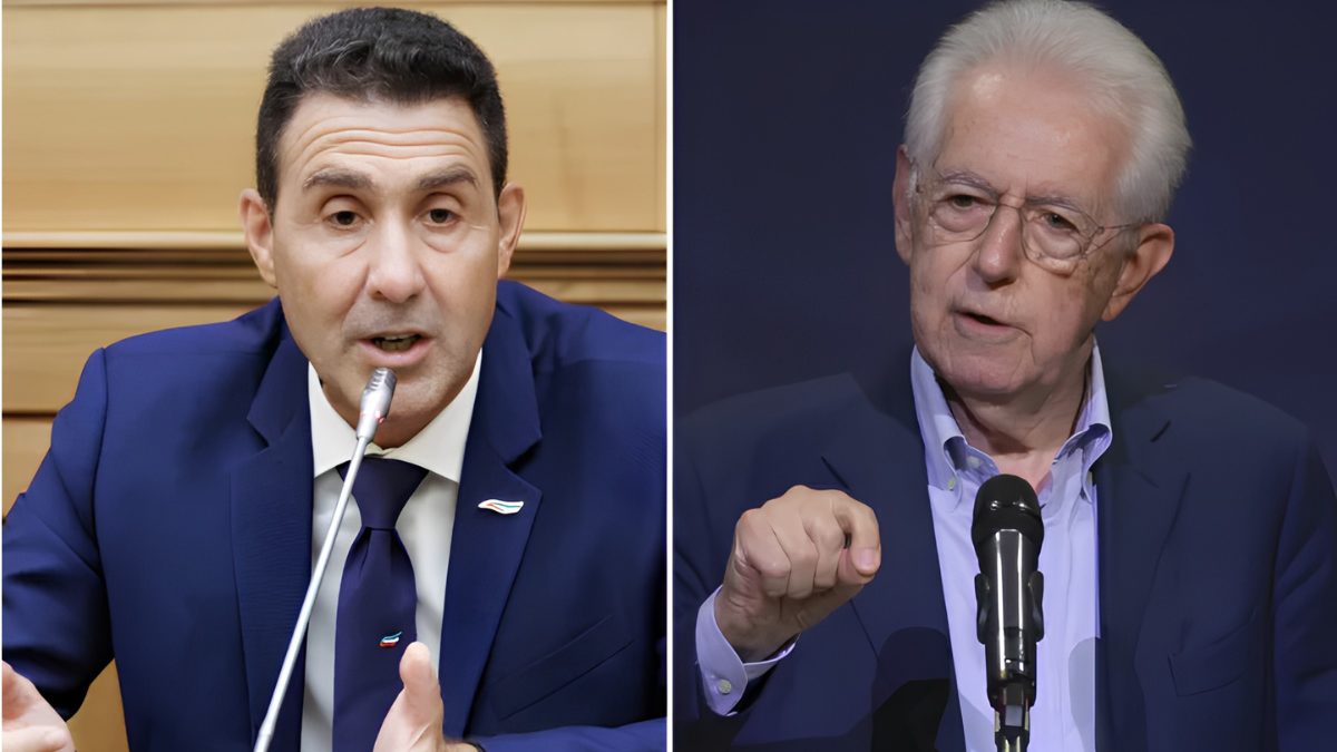 Monti demolisce Vannacci a Cernobbio: «Retorica fascista, combatterò il suo progetto. Così l’Italia finirebbe fuori dall’Ue»