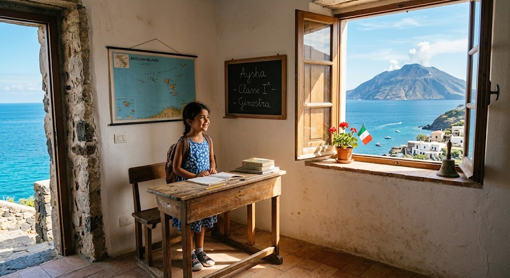 La scuola più piccola d’Europa: a Ginostra si riapre dopo 20 anni per un’unica alunna
