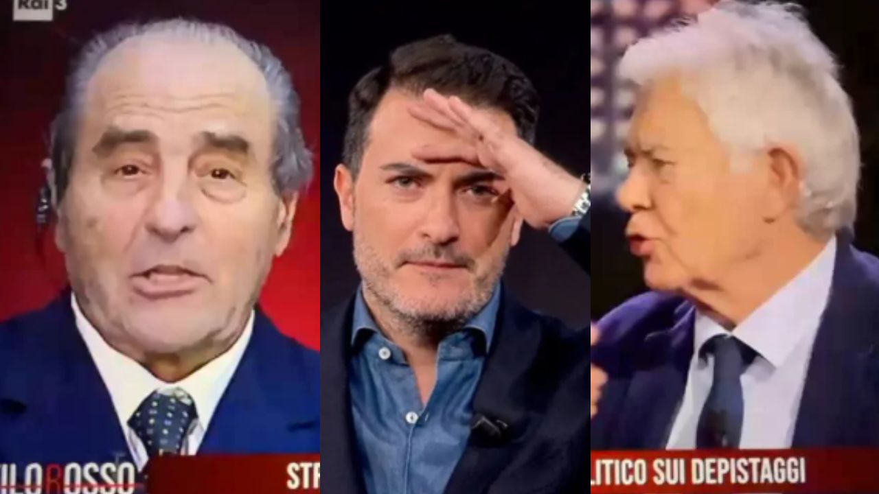 Filorosso su Rai 3 come il Grande Fratello Vip, bestemmie in diretta tv: Claudio Martelli imbarazza Monteleone