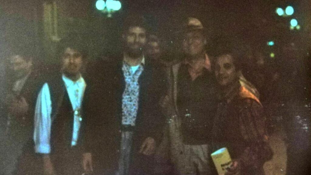 Jack Alviano con Renzo Arbore e Marco Manusso