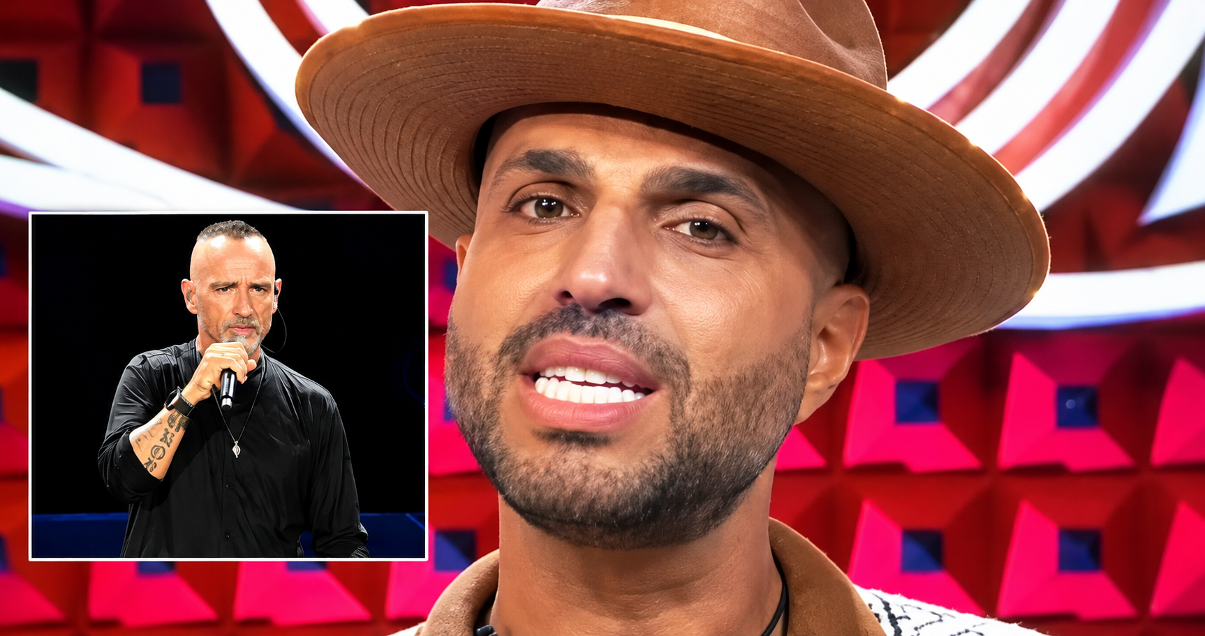 GF Vip, Jonathan Kashanian su Eros Ramazzotti: “Ha un compagno”. La regia della Casa spegne i microfoni