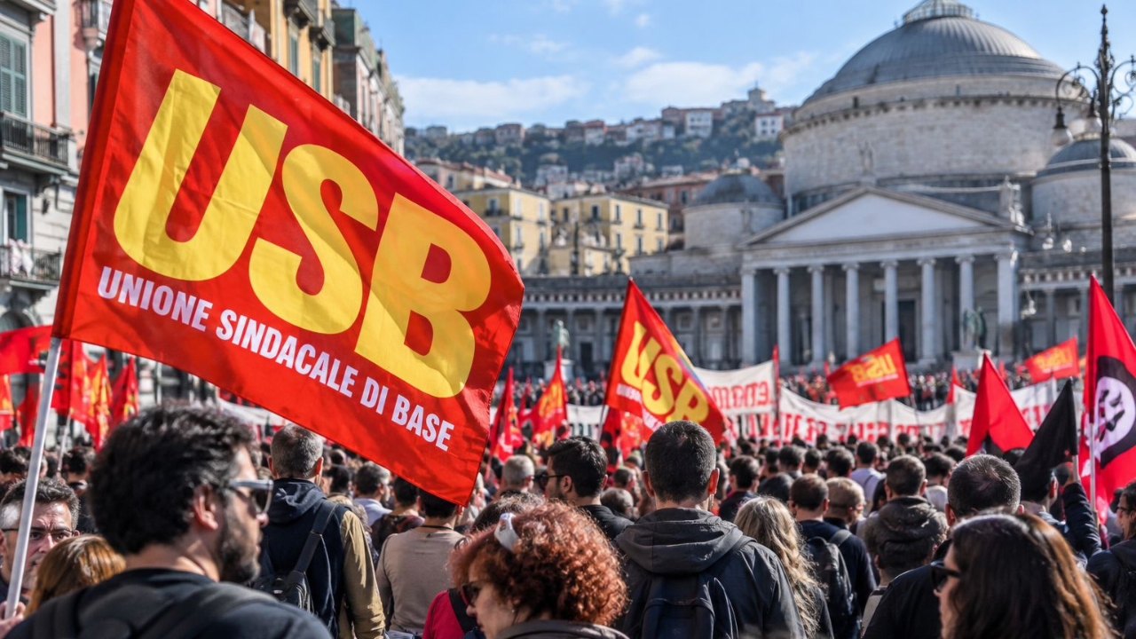 Sciopero generale, cortei in tutta Italia: tensioni a Roma e Torino, bloccati porti, tangenziali e autostrade