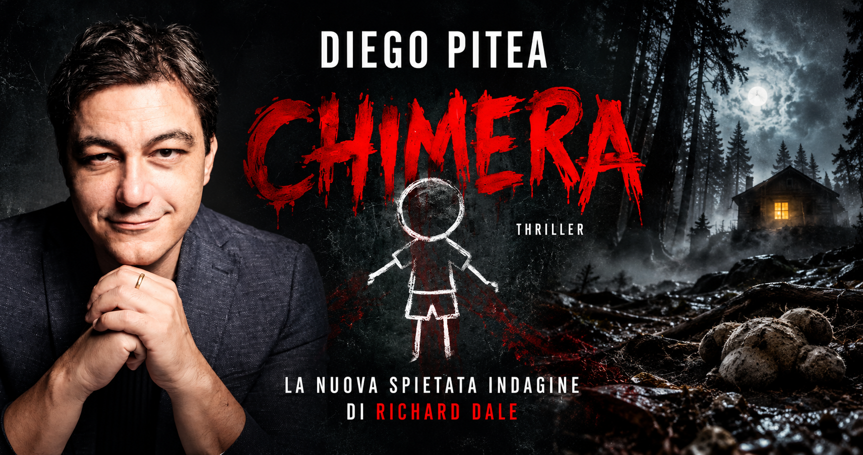 Diego Pitea, il calabrese re del thriller che l’Italia non sa celebrare: con «Chimera» sfida i grandi del genere. «Il lettore deve dubitare di tutto»